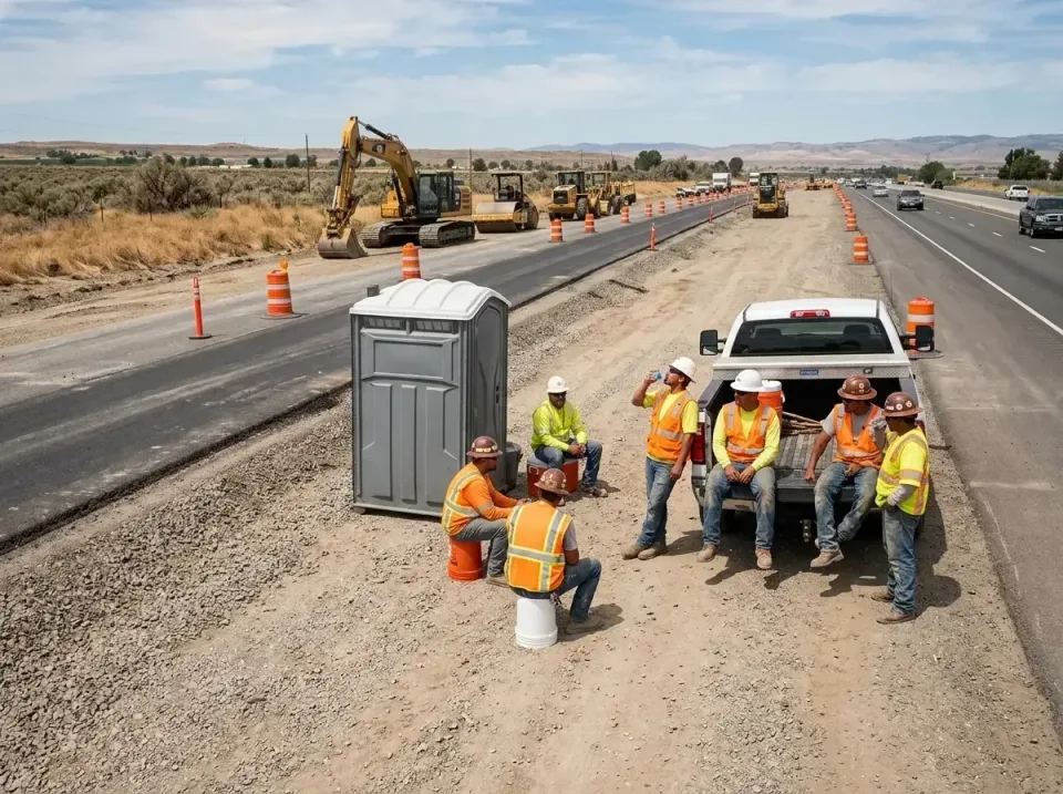 highway-road-construction-crew-007 — frequently asked questions, Porta Potty and Restroom Rentals in South Oroville, CA